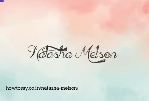 Natasha Melson