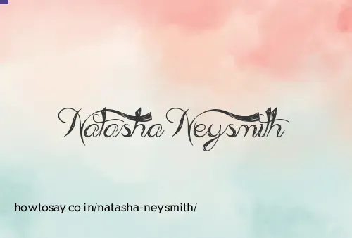 Natasha Neysmith