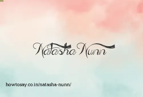 Natasha Nunn