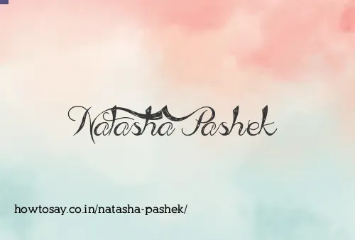 Natasha Pashek