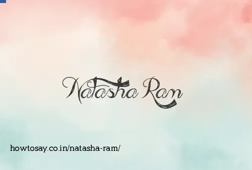 Natasha Ram