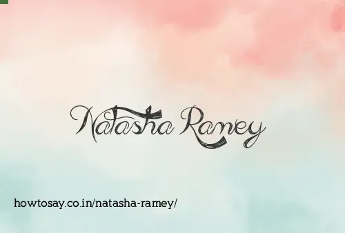 Natasha Ramey
