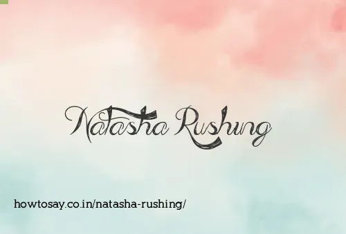 Natasha Rushing