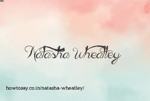 Natasha Wheatley