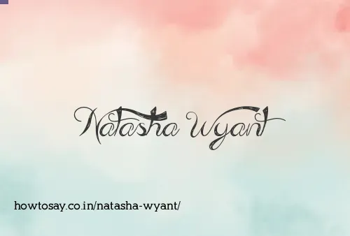 Natasha Wyant