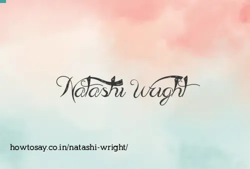 Natashi Wright