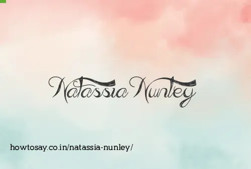 Natassia Nunley