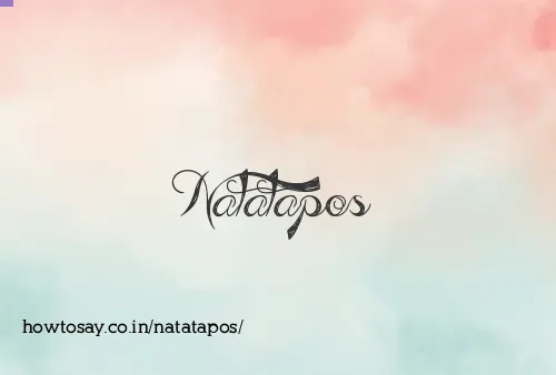 Natatapos