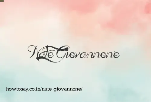 Nate Giovannone