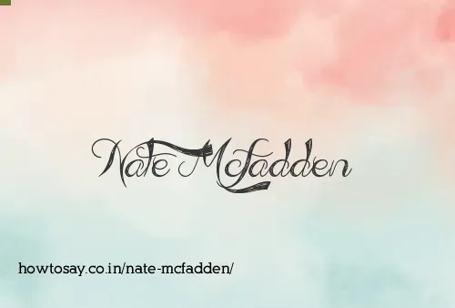 Nate Mcfadden