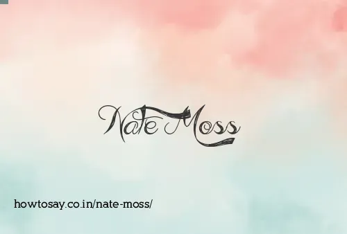Nate Moss