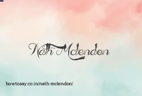 Nath Mclendon