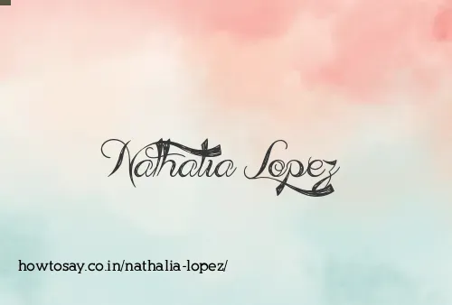 Nathalia Lopez