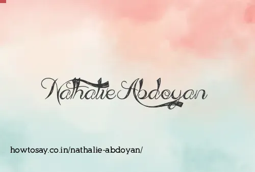 Nathalie Abdoyan