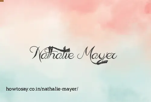Nathalie Mayer
