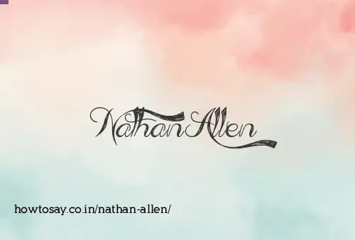 Nathan Allen