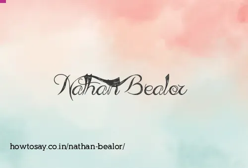 Nathan Bealor