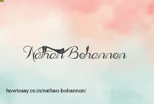 Nathan Bohannon