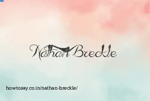 Nathan Breckle