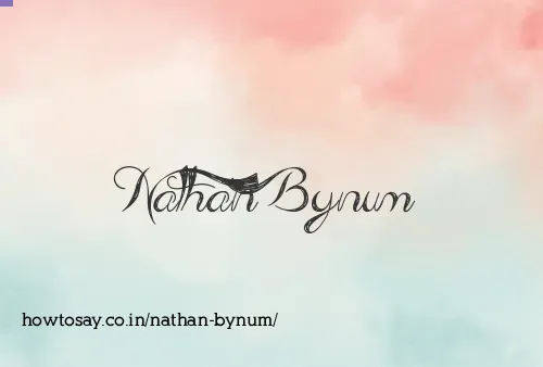 Nathan Bynum