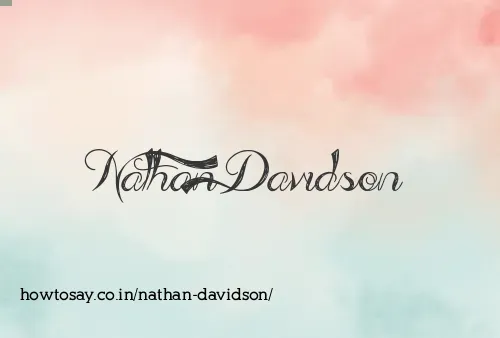 Nathan Davidson