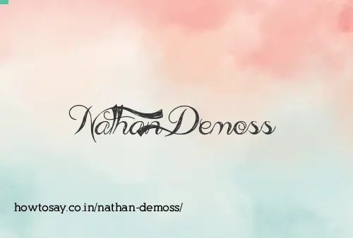 Nathan Demoss