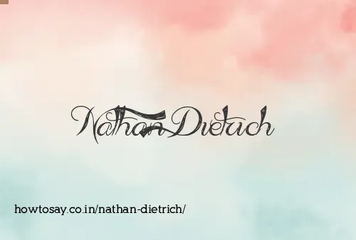 Nathan Dietrich