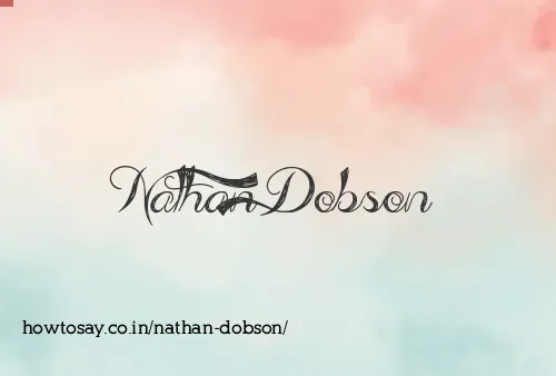Nathan Dobson