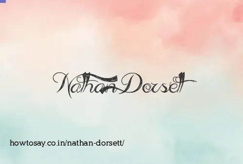 Nathan Dorsett