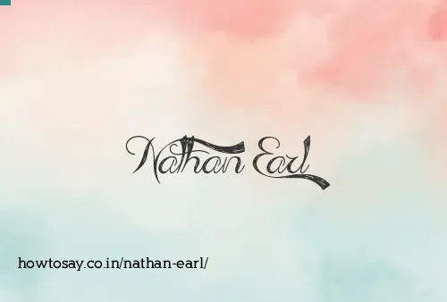 Nathan Earl