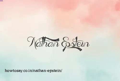 Nathan Epstein