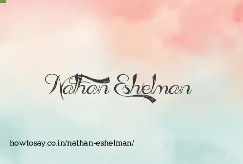 Nathan Eshelman