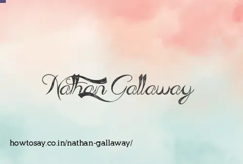 Nathan Gallaway