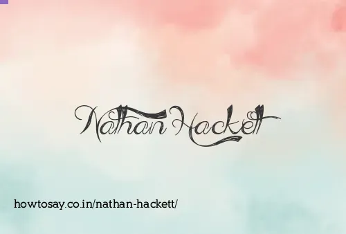 Nathan Hackett
