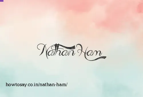 Nathan Ham