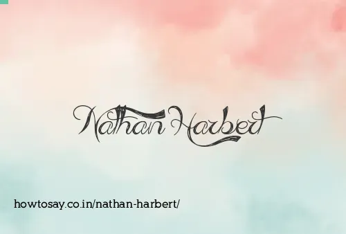 Nathan Harbert