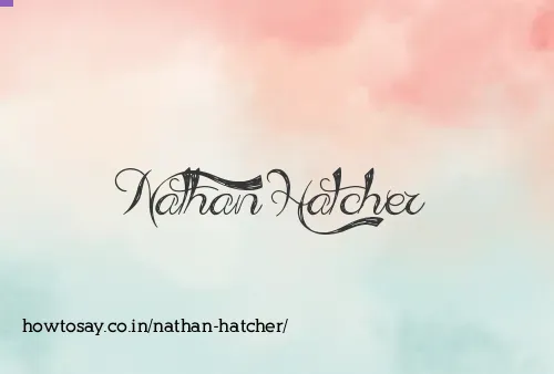 Nathan Hatcher