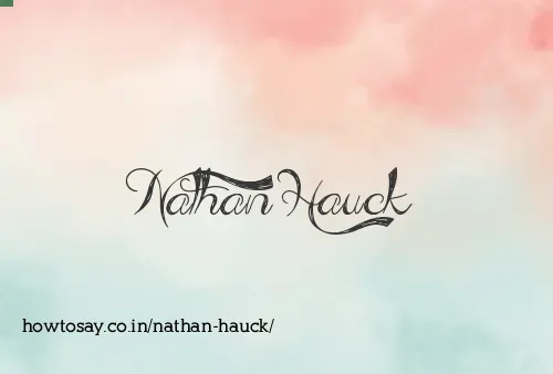 Nathan Hauck