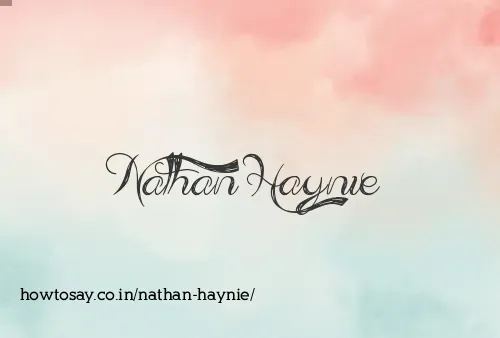 Nathan Haynie