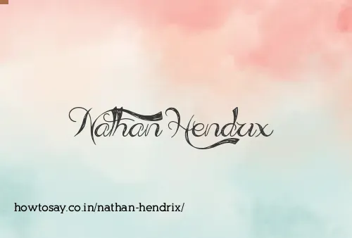 Nathan Hendrix