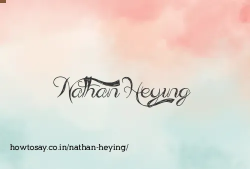 Nathan Heying