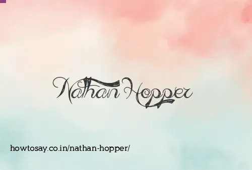 Nathan Hopper
