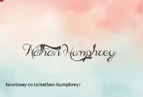 Nathan Humphrey