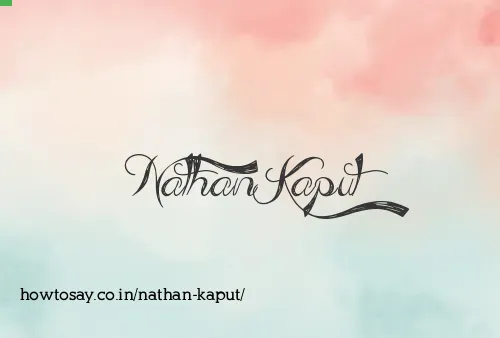 Nathan Kaput