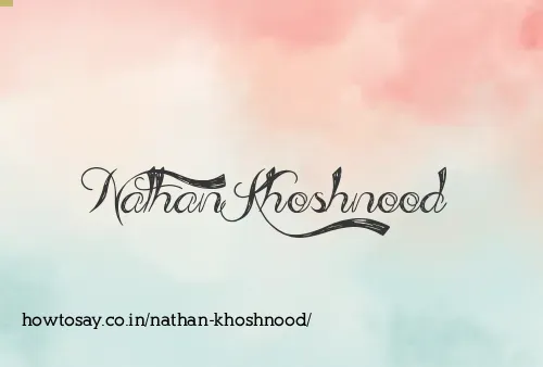Nathan Khoshnood