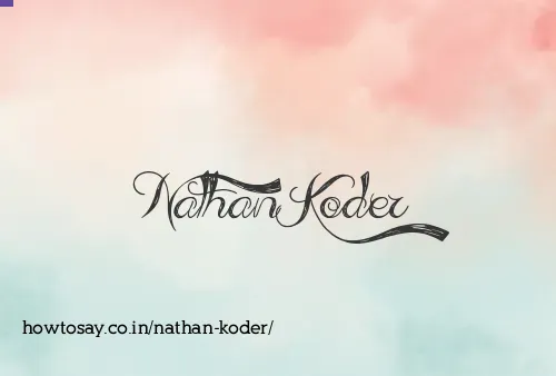 Nathan Koder