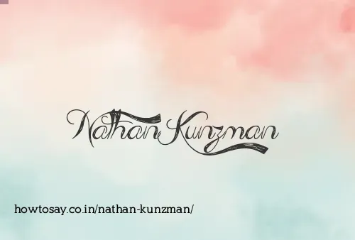 Nathan Kunzman