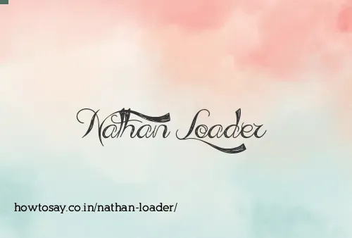 Nathan Loader