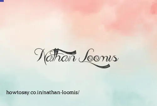 Nathan Loomis