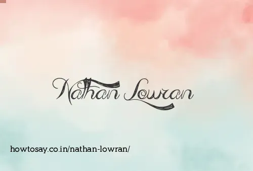 Nathan Lowran